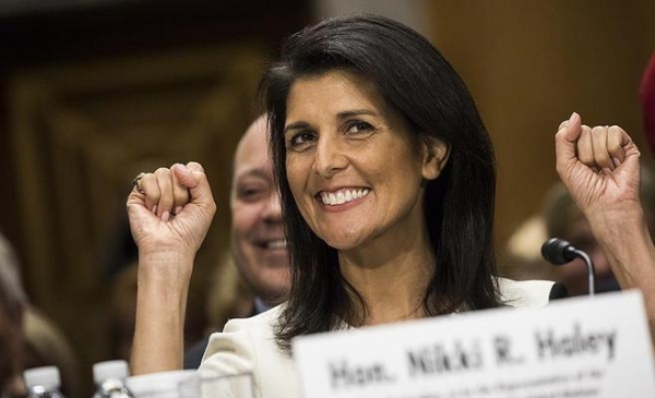 نيكي هيلي ممثلة لأميركا في الأمم المتحدة| جراءة نيوز